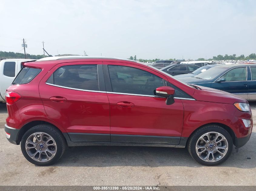 2019 Ford Ecosport Titanium VIN: MAJ3S2KE8KC268913 Lot: 39513398