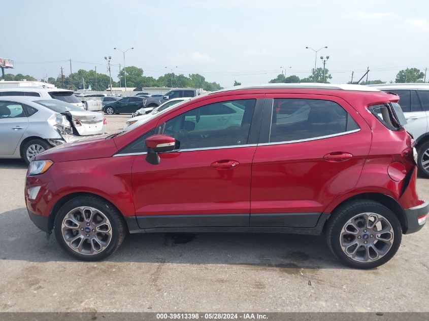 2019 Ford Ecosport Titanium VIN: MAJ3S2KE8KC268913 Lot: 39513398