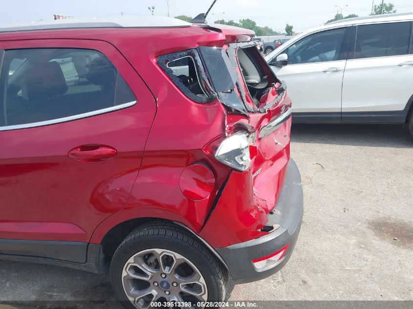 2019 Ford Ecosport Titanium VIN: MAJ3S2KE8KC268913 Lot: 39513398