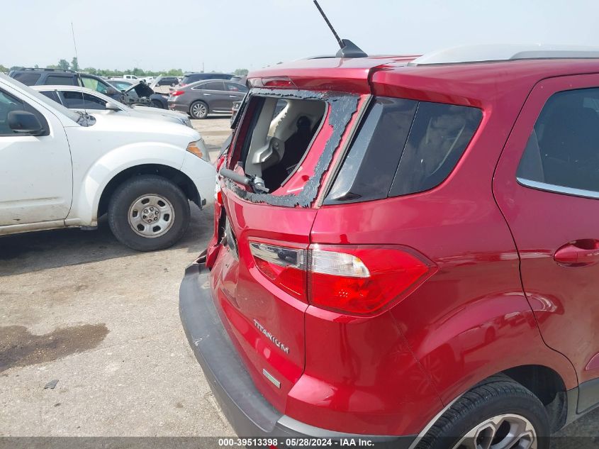 2019 Ford Ecosport Titanium VIN: MAJ3S2KE8KC268913 Lot: 39513398