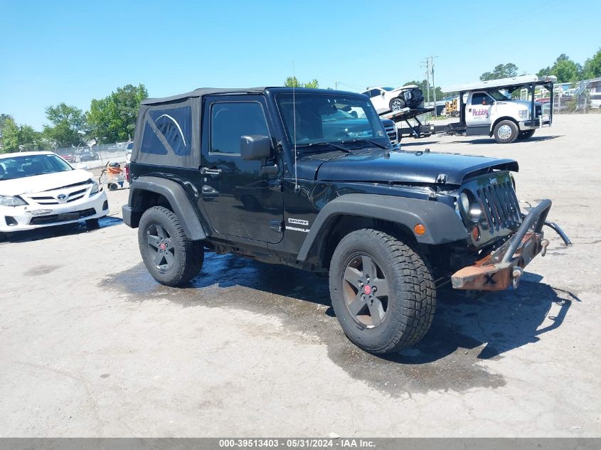 2012 Jeep Wrangler Sport VIN: 1C4AJWAG1CL236613 Lot: 39513403