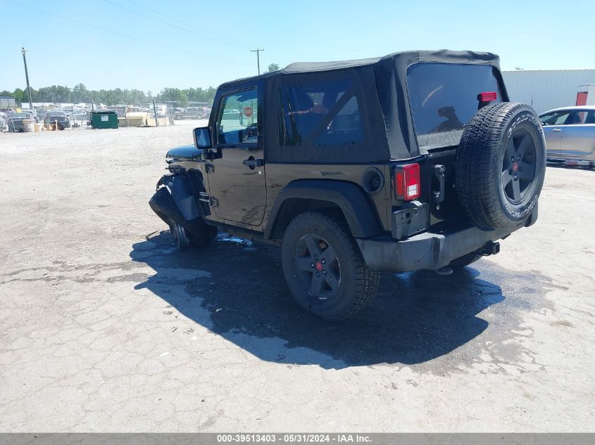 2012 Jeep Wrangler Sport VIN: 1C4AJWAG1CL236613 Lot: 39513403