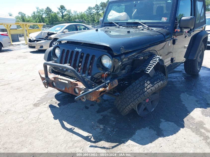 2012 Jeep Wrangler Sport VIN: 1C4AJWAG1CL236613 Lot: 39513403