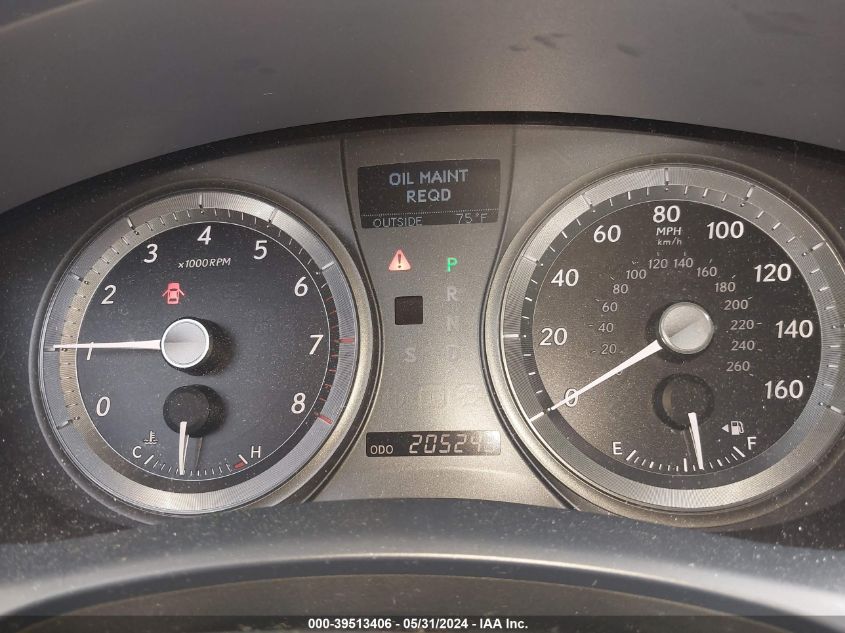 2008 Lexus Es 350 VIN: JTHBJ46G882256760 Lot: 39513406