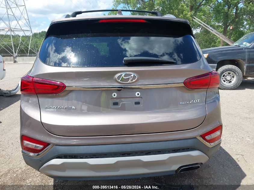 2020 Hyundai Santa Fe Limited 2.0T VIN: 5NMS5CAAXLH235464 Lot: 39513416