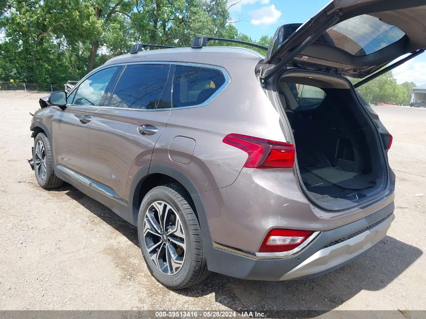 2020 Hyundai Santa Fe Limited 2.0T VIN: 5NMS5CAAXLH235464 Lot: 39513416