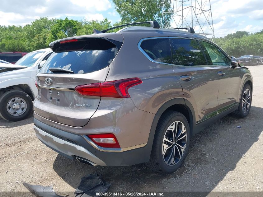 2020 Hyundai Santa Fe Limited 2.0T VIN: 5NMS5CAAXLH235464 Lot: 39513416