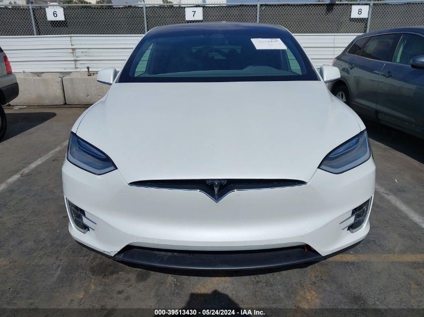 2021 Tesla Model X Long Range Dual Motor All-Wheel Drive/Long Range Plus Dual Motor All-Wheel Drive VIN: 5YJXCBE21MF323430 Lot: 39513430