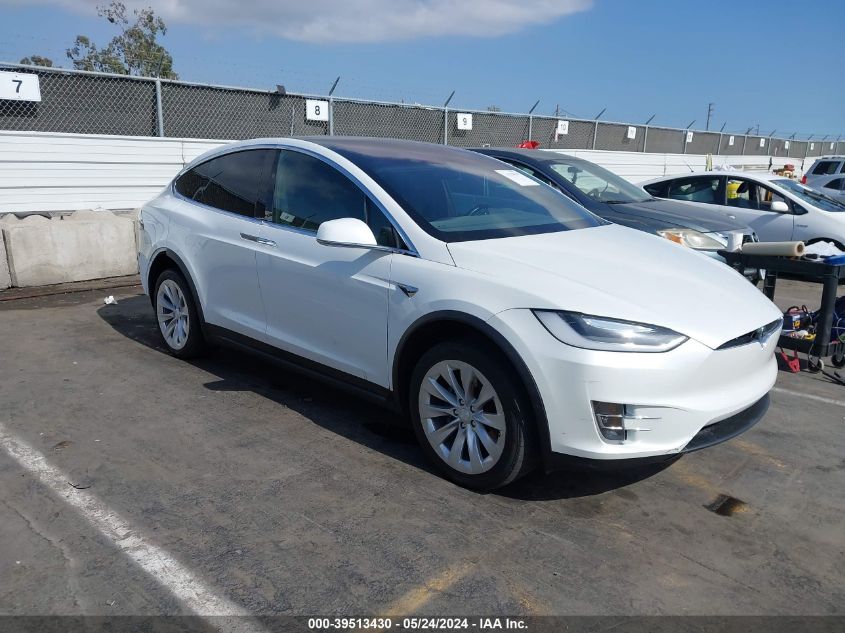 2021 Tesla Model X Long Range Dual Motor All-Wheel Drive/Long Range Plus Dual Motor All-Wheel Drive VIN: 5YJXCBE21MF323430 Lot: 39513430