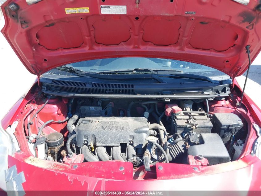 2012 Toyota Yaris VIN: JTDBT4K34CL035562 Lot: 39513439