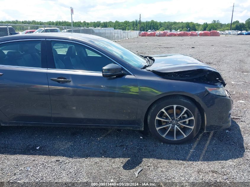 19UUB2F79FA006220 2015 Acura Tlx V6 Advance