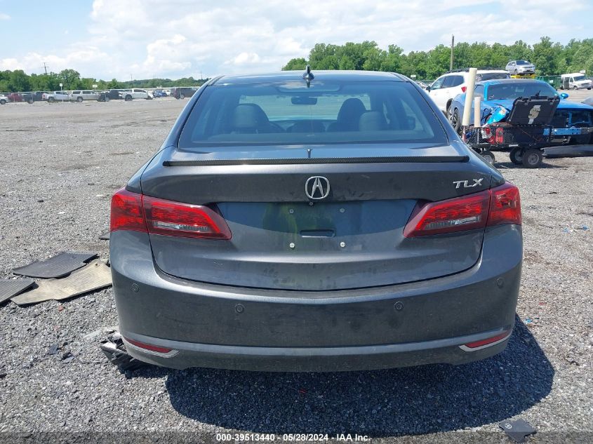 2015 Acura Tlx V6 Advance VIN: 19UUB2F79FA006220 Lot: 39513440