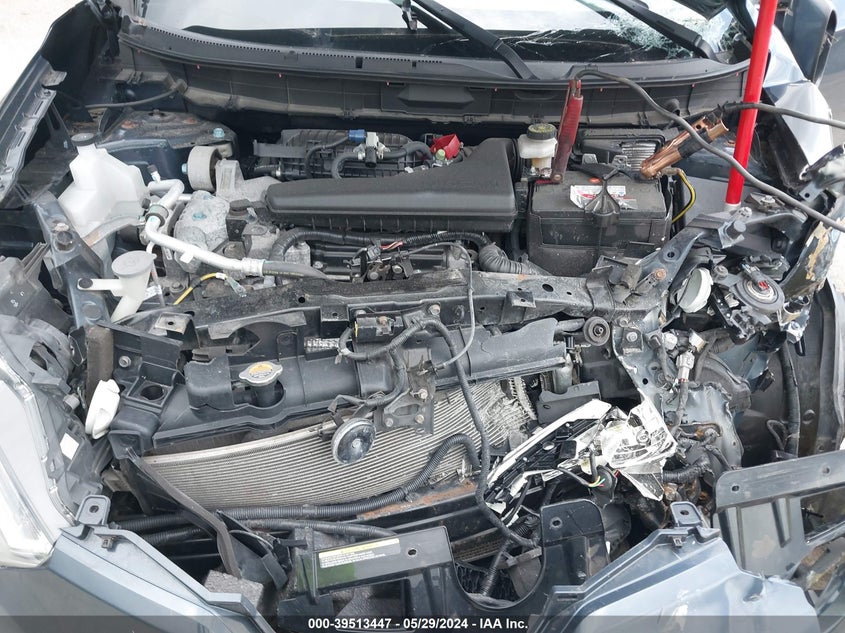 2016 Nissan Rogue Sv VIN: KNMAT2MV2GP722925 Lot: 39513447