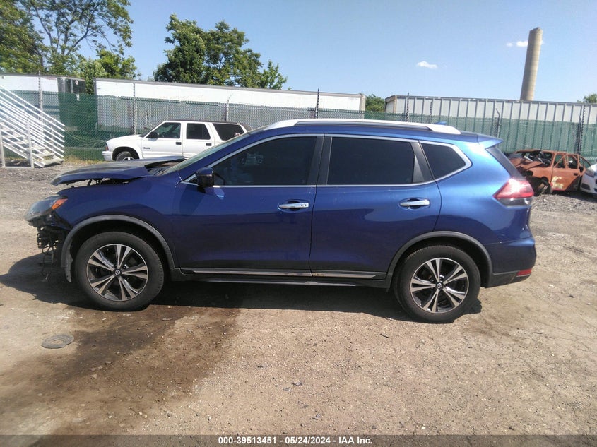2018 Nissan Rogue Sl VIN: JN8AT2MV9JW317758 Lot: 39513451