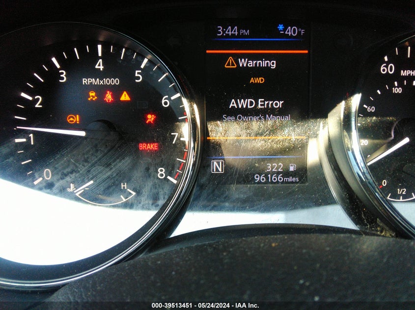 2018 Nissan Rogue Sl VIN: JN8AT2MV9JW317758 Lot: 39513451