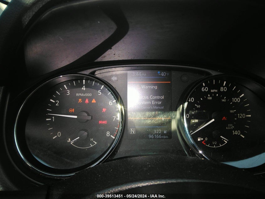 2018 Nissan Rogue Sl VIN: JN8AT2MV9JW317758 Lot: 39513451