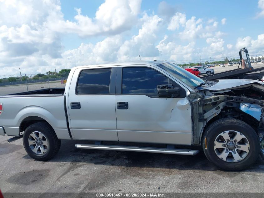 2012 Ford F150 Supercrew VIN: 1FTEW1CM2CFA02360 Lot: 39513457