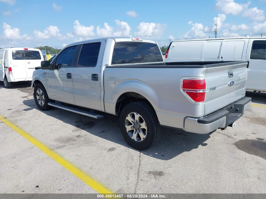 2012 Ford F150 Supercrew VIN: 1FTEW1CM2CFA02360 Lot: 39513457