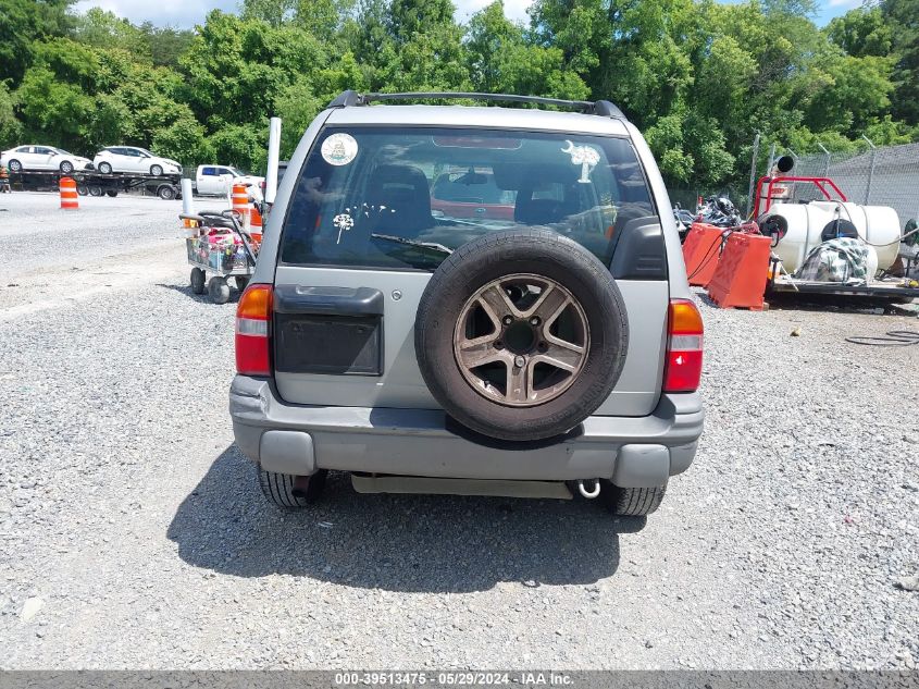 2002 Chevrolet Tracker Hard Top Base VIN: 2CNBE13C326942961 Lot: 39513475