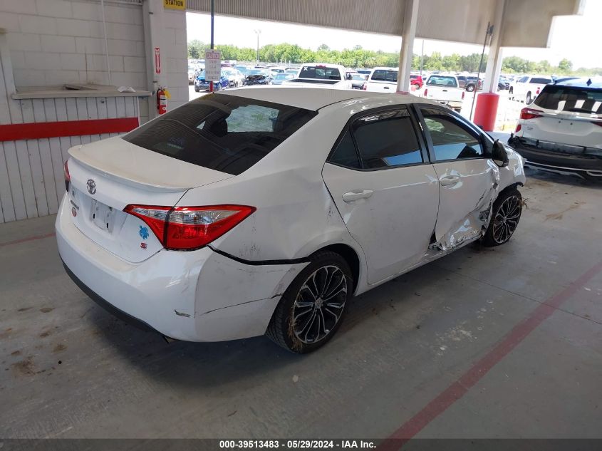 2014 Toyota Corolla S Plus VIN: 2T1BURHE8EC189186 Lot: 39513483