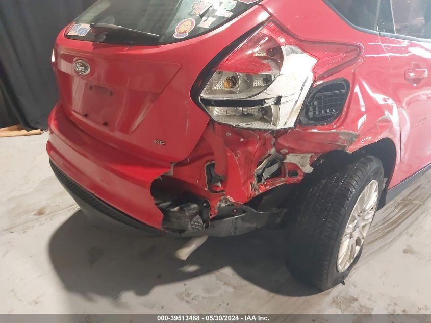 2012 Ford Focus Se VIN: 1FAHP3K28CL252599 Lot: 39513488