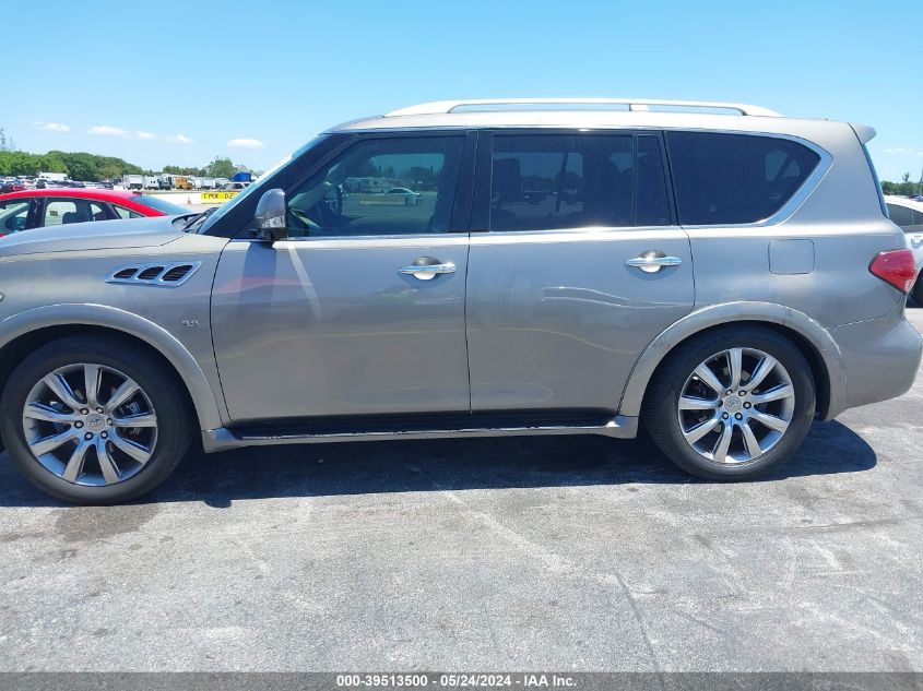 2014 Infiniti Qx80 VIN: JN8AZ2ND7E9751007 Lot: 39513500