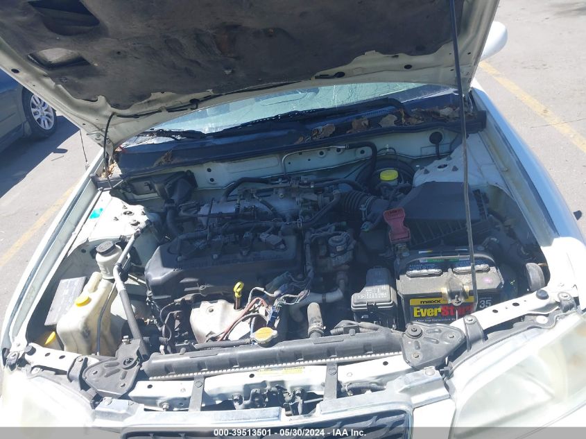 2002 Nissan Sentra Gxe VIN: 3N1CB51D12L588103 Lot: 39513501