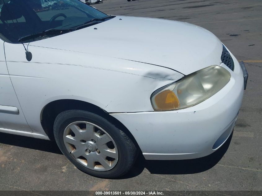 2002 Nissan Sentra Gxe VIN: 3N1CB51D12L588103 Lot: 39513501