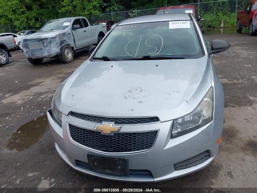 2012 Chevrolet Cruze Ls VIN: 1G1PC5SH6C7280548 Lot: 39513505