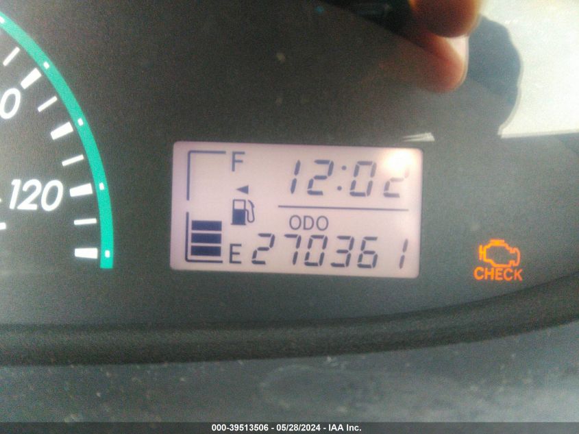 2009 Toyota Yaris VIN: JTDBT903X91300442 Lot: 39513506