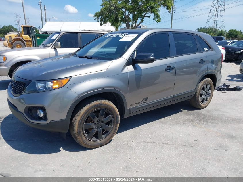 2013 Kia Sorento Lx VIN: 5XYKT3A15DG409474 Lot: 39513507