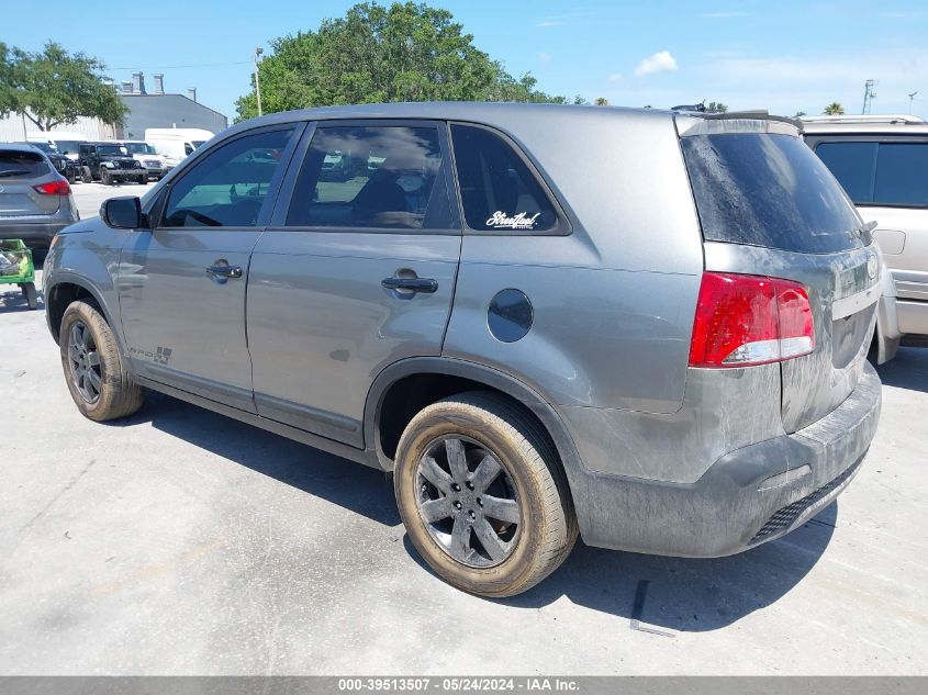 2013 Kia Sorento Lx VIN: 5XYKT3A15DG409474 Lot: 39513507