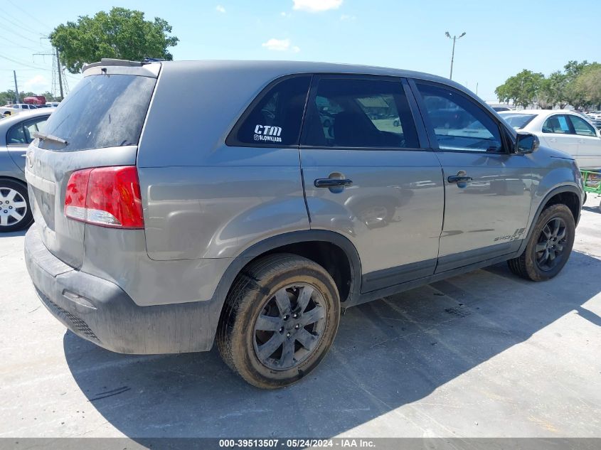 2013 Kia Sorento Lx VIN: 5XYKT3A15DG409474 Lot: 39513507