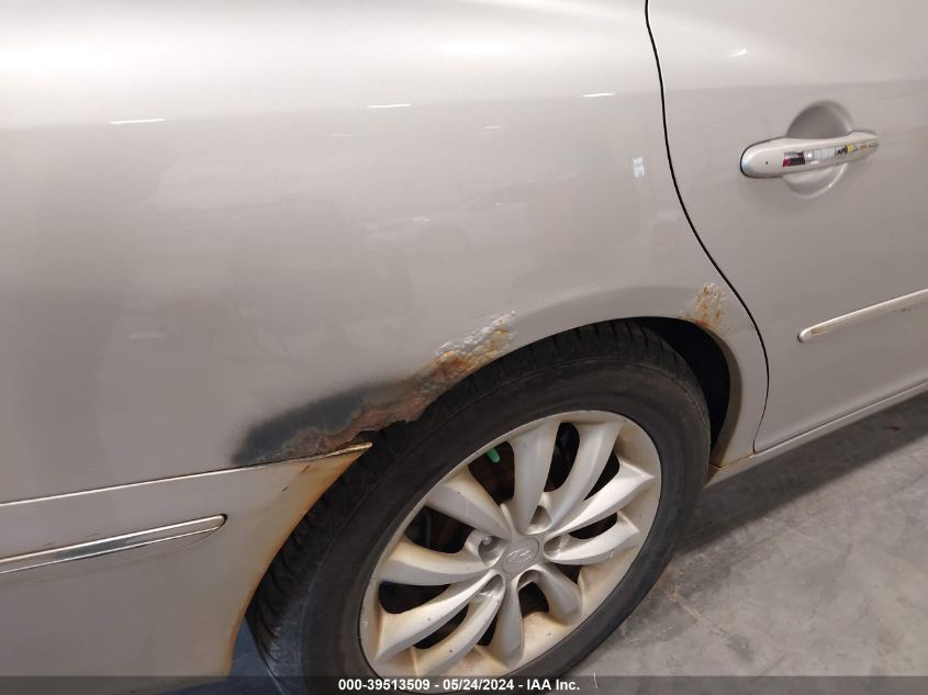 2006 Hyundai Azera Limited/Se VIN: KMHFC46F56A099126 Lot: 39513509