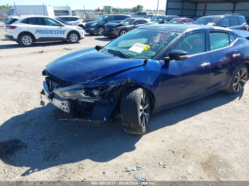 2016 Nissan Maxima 3.5 Sl VIN: 1N4AA6AP2GC395619 Lot: 39513517