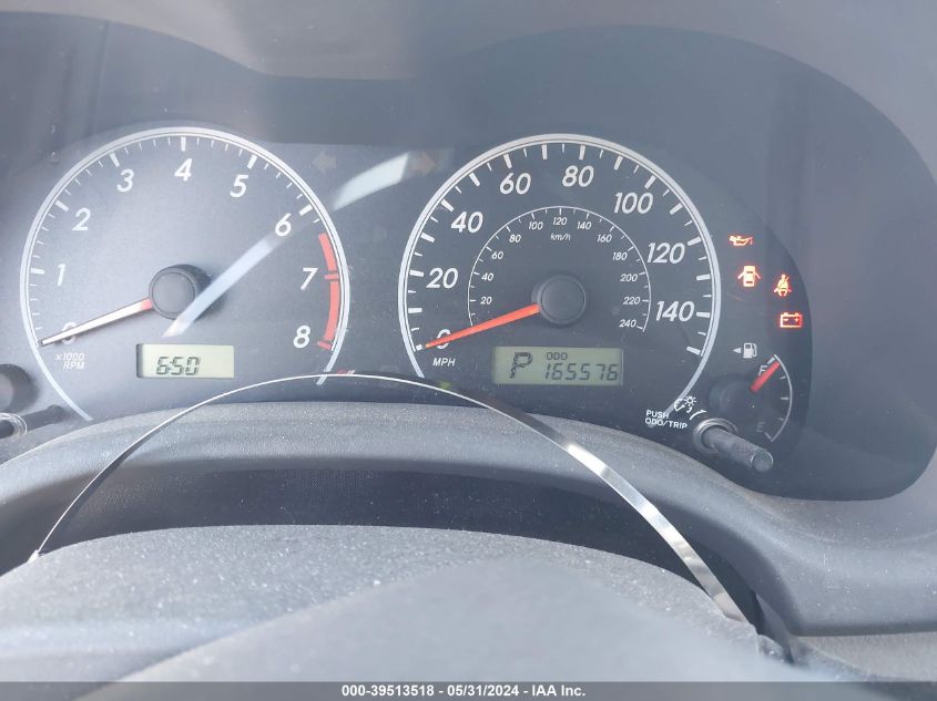 2009 Toyota Corolla Le VIN: 1NXBU40E79Z103305 Lot: 39513518