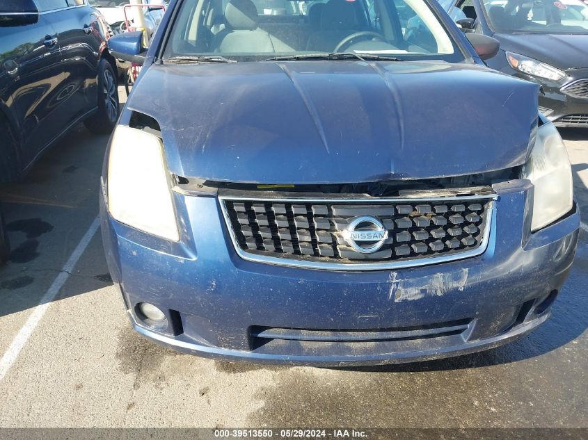 2008 Nissan Sentra 2.0S VIN: 3N1AB61E48L747887 Lot: 39513550