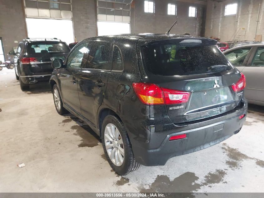 2011 Mitsubishi Outlander Sport Se VIN: JA4AR4AU4BZ019596 Lot: 39513556