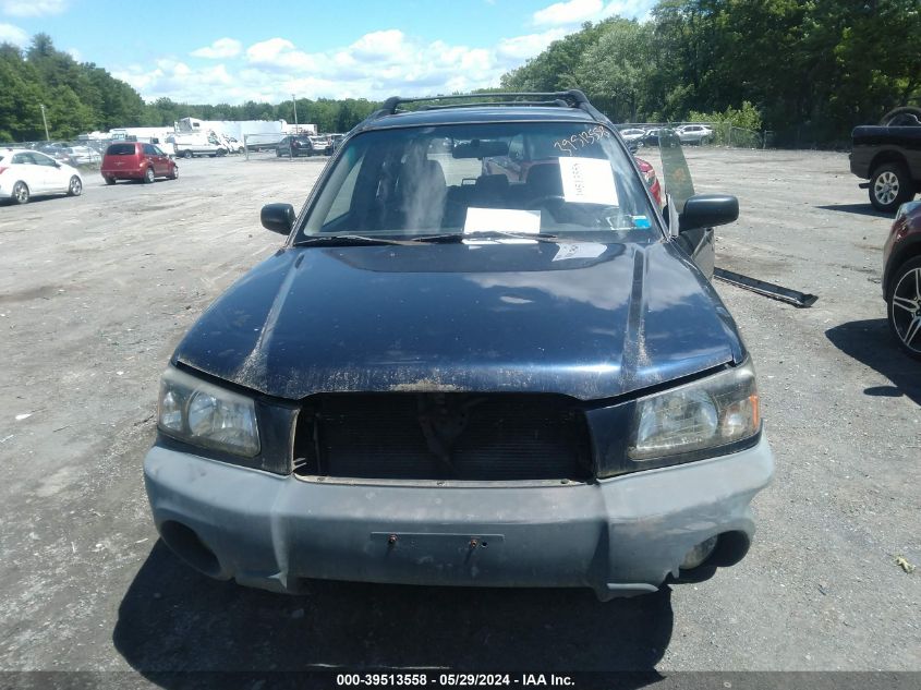 2005 Subaru Forester 2.5X VIN: JF1SG63605G754558 Lot: 39513558