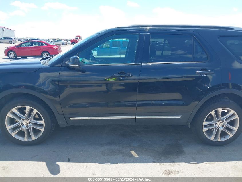 2016 Ford Explorer Xlt VIN: 1FM5K8D88GGA24350 Lot: 39513565