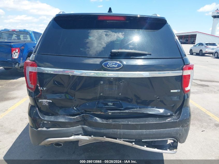 2016 Ford Explorer Xlt VIN: 1FM5K8D88GGA24350 Lot: 39513565
