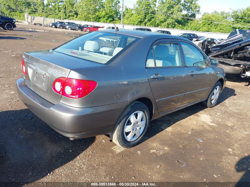 2006 Toyota Corolla Le VIN: 2T1BR32E36C626049 Lot: 39513566