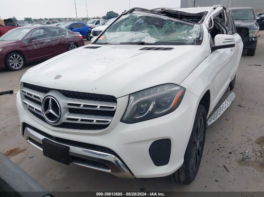 2019 Mercedes-Benz Gls 450 4Matic VIN: 4JGDF6EEXKB229909 Lot: 39513585