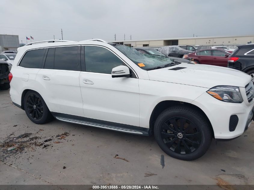 2019 Mercedes-Benz Gls 450 4Matic VIN: 4JGDF6EEXKB229909 Lot: 39513585