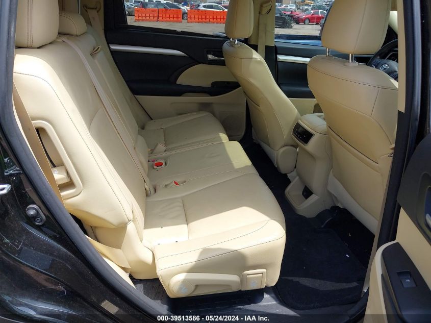 2015 Toyota Highlander Xle V6 VIN: 5TDKKRFH1FS097218 Lot: 39513586