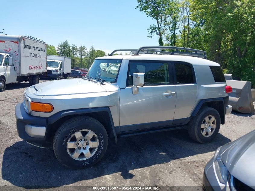2007 Toyota Fj Cruiser VIN: JTEBU11F570045804 Lot: 39513587