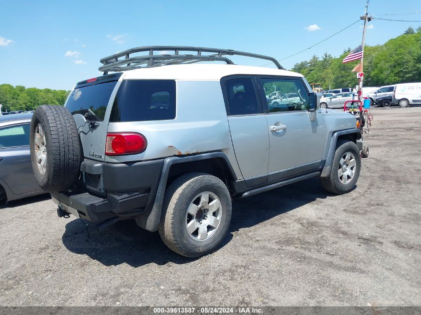 2007 Toyota Fj Cruiser VIN: JTEBU11F570045804 Lot: 39513587