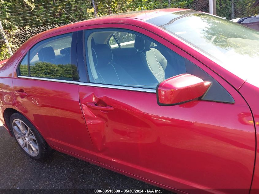 2012 Ford Fusion Se VIN: 3FAHP0HG9CR390588 Lot: 39513590