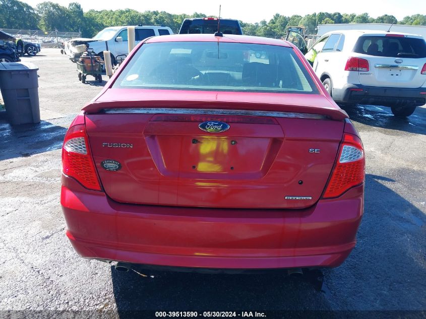 2012 Ford Fusion Se VIN: 3FAHP0HG9CR390588 Lot: 39513590