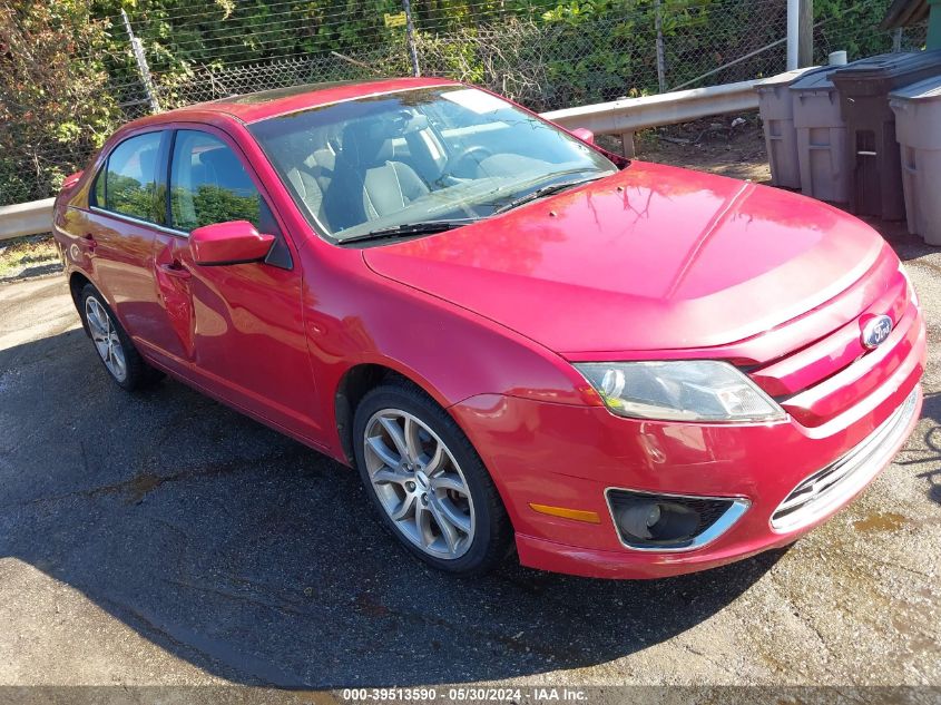 2012 Ford Fusion Se VIN: 3FAHP0HG9CR390588 Lot: 39513590